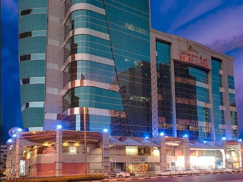 Deira Suites Deluxe Hotel Suites Dubai Exterior photo